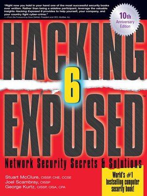 cover image of Hacking Exposed<sup>TM</sup>
